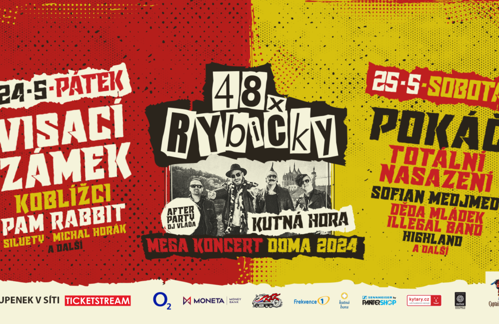 MEGAKONCERTY – 24. a 25 Května