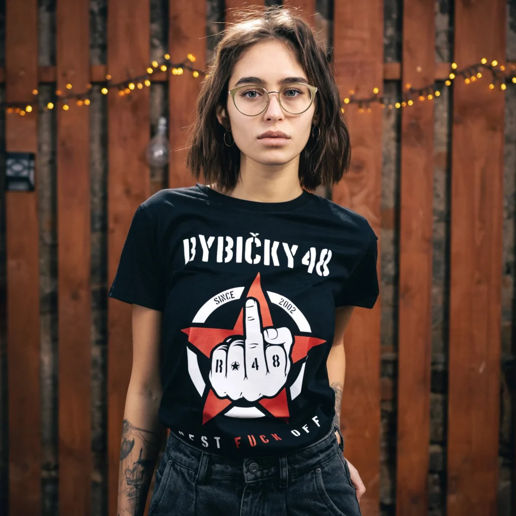 EKOtričko BESTFUCKOFF - Dámské