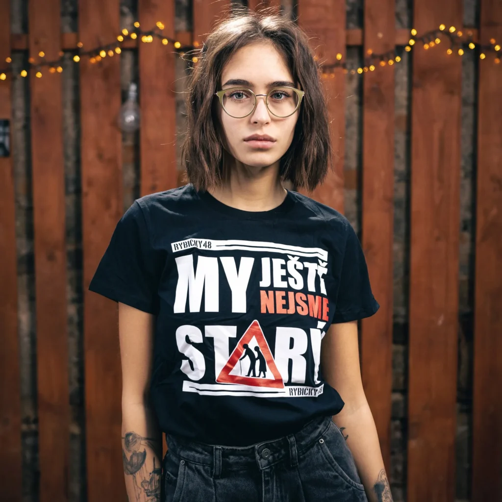 EKOtričko MY JEŠTĚ NEJSME STARÝ - Dámské
