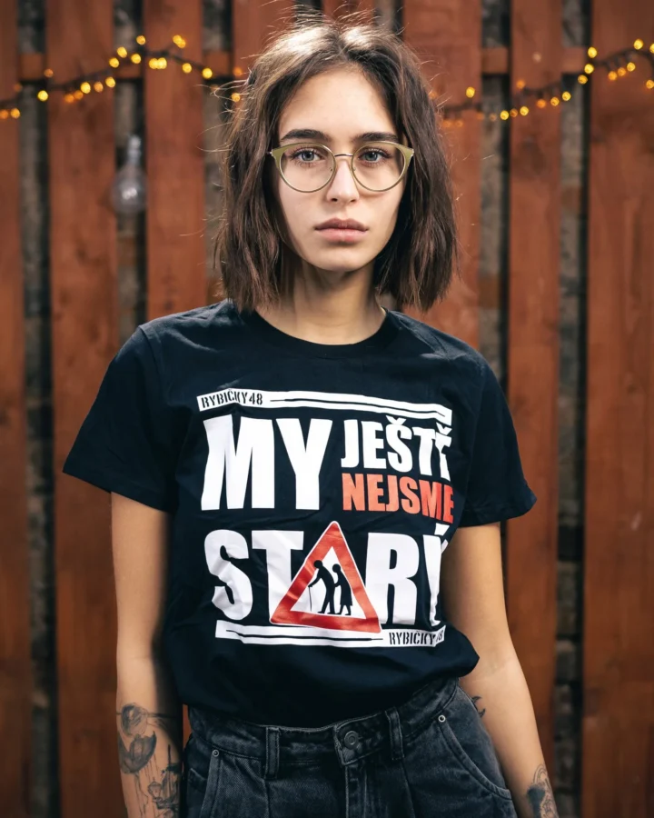 EKOtričko MY JEŠTĚ NEJSME STARÝ - Dámské