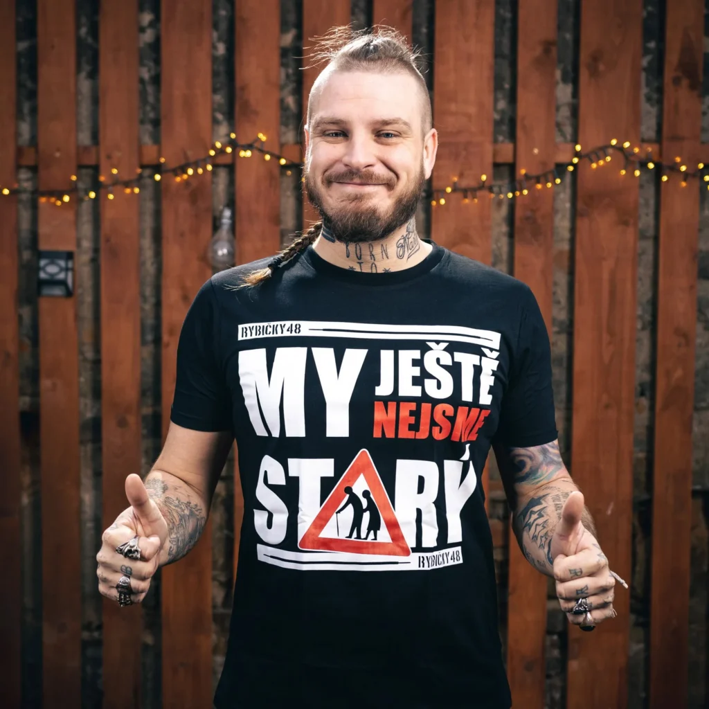 EKOtričko MY JEŠTĚ NEJSME STARÝ -Pánské