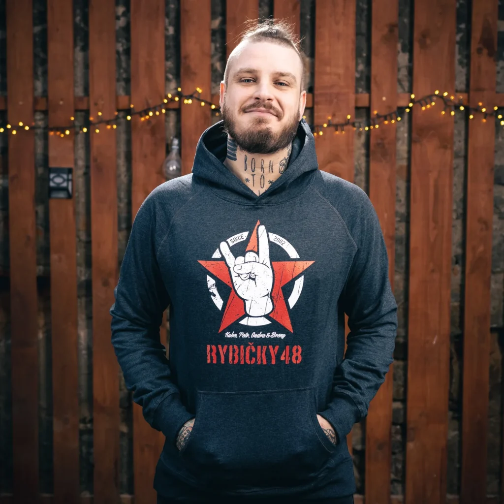 EKOMikina LOGO - Unisex - Šedá