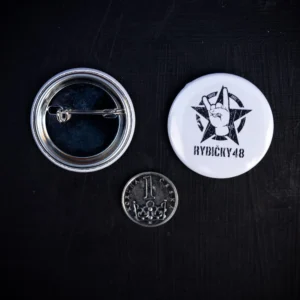 Button LOGO WHITE