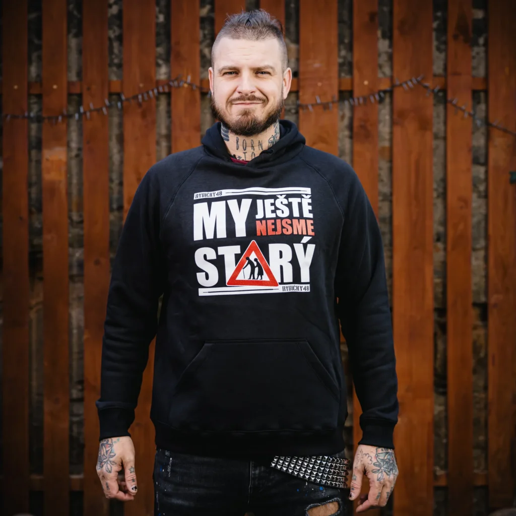 Hoodie MY JEŠTĚ NEJSME STARÝ - Unisex