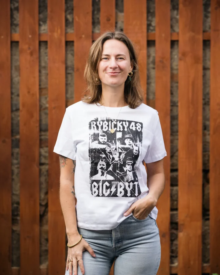 EKOtričko BIGBÝT BÍLÉ - Dámské