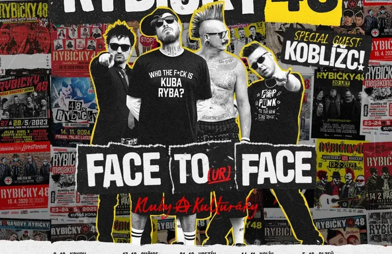 FACE TO(UR) FACE 2026: zpátky do klubů a kulturáků