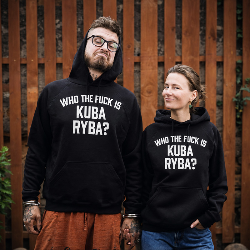 Mikina WTF pro všechny – fotografie zepředu