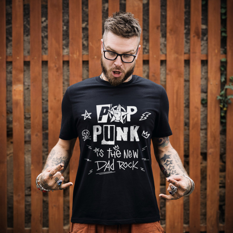 Pánské tričko DadRock – fotografie zepředu
