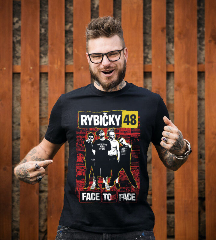 Tričko FACE TO(UR) FACE – Pánské