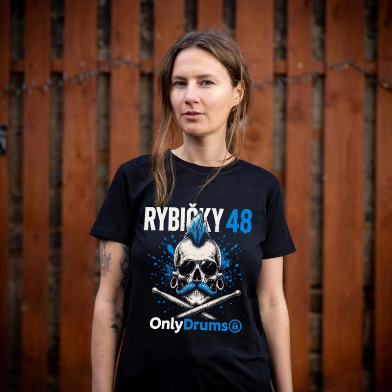 EKOtričko OnlyDrums – Dámské
